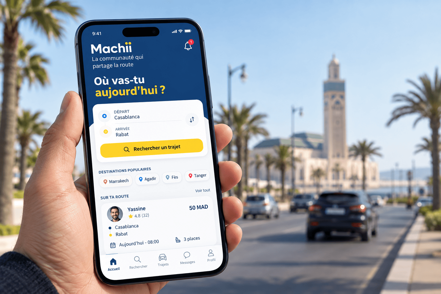 Maroc : Machii étend son covoiturage gratuit à tout le pays
